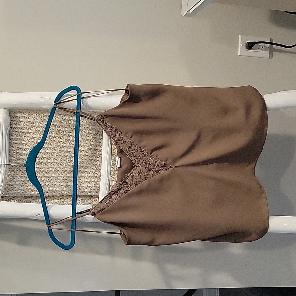 Lace Cami Brown Size L